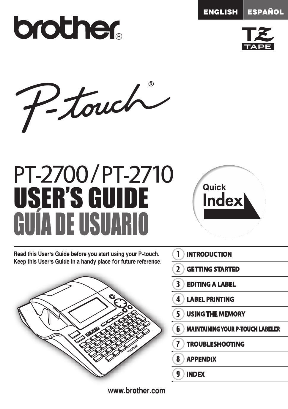 Brother p-touch software